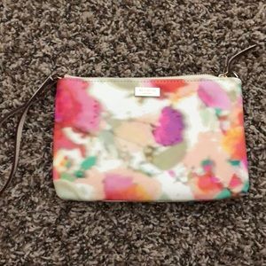 Kate Spade floral wristlet